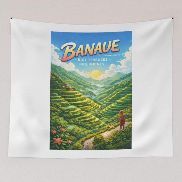 Item preview, Banaue Terraced Mountains – Batad, Mayoyao & Ifugao Vista Magic designed and sold by Aryabek.
