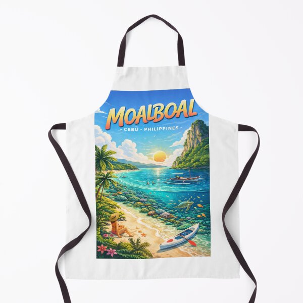 Item preview, Moalboal Coastal Escape – White Beach, Coral Reefs & Sunset Bliss designed and sold by Aryabek.
