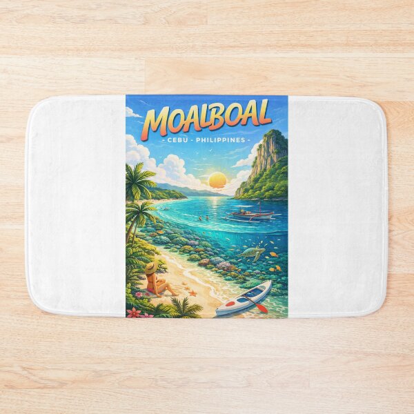 Item preview, Moalboal Coastal Escape – White Beach, Coral Reefs & Sunset Bliss designed and sold by Aryabek.