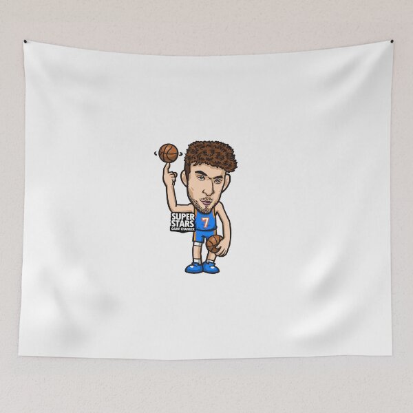 Item preview, Super Stars   Chet Holmgren Cute Cartoon Basketball Art designed and sold by PJDRAW.