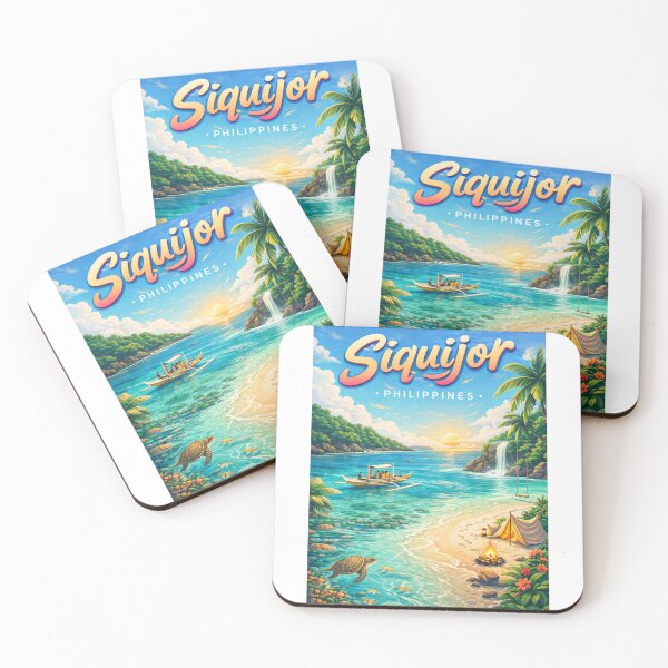 Item preview, Siquijor Island Magic – Cambugahay Falls, Paliton Beach & Coastal Camps designed and sold by Aryabek.