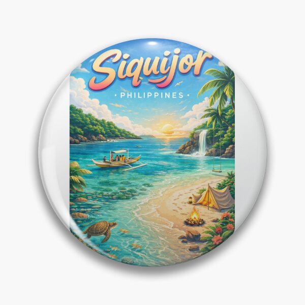Item preview, Siquijor Island Magic – Cambugahay Falls, Paliton Beach & Coastal Camps designed and sold by Aryabek.