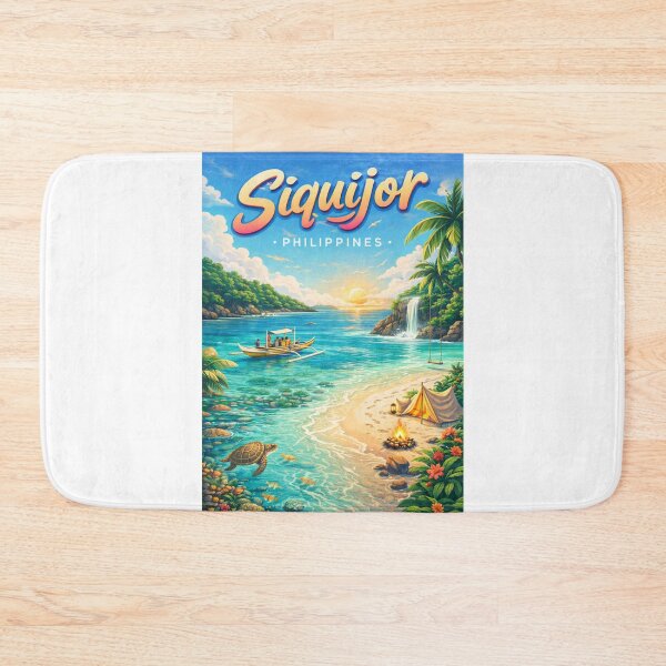 Item preview, Siquijor Island Magic – Cambugahay Falls, Paliton Beach & Coastal Camps designed and sold by Aryabek.