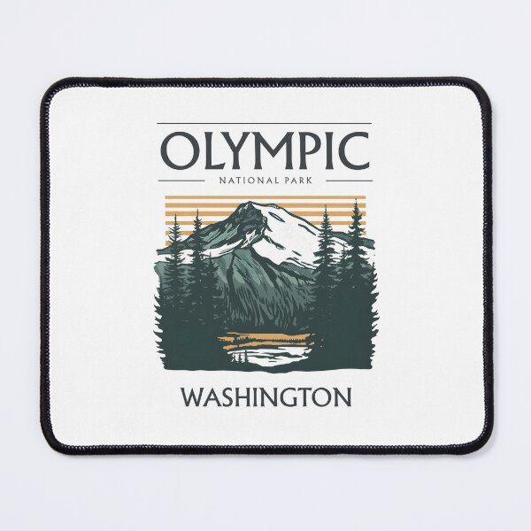 Item preview, Olympic National Park - Washington designed and sold by GoodOldVintage.