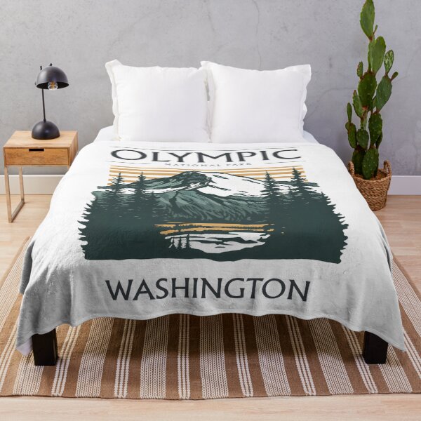 Item preview, Olympic National Park - Washington designed and sold by GoodOldVintage.