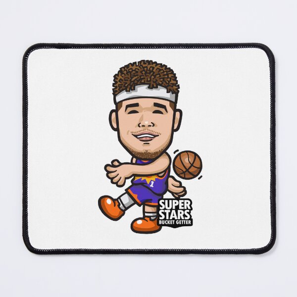 Item preview, Super Stars Booker Cute Cartoon Basketball Art designed and sold by PJDRAW.