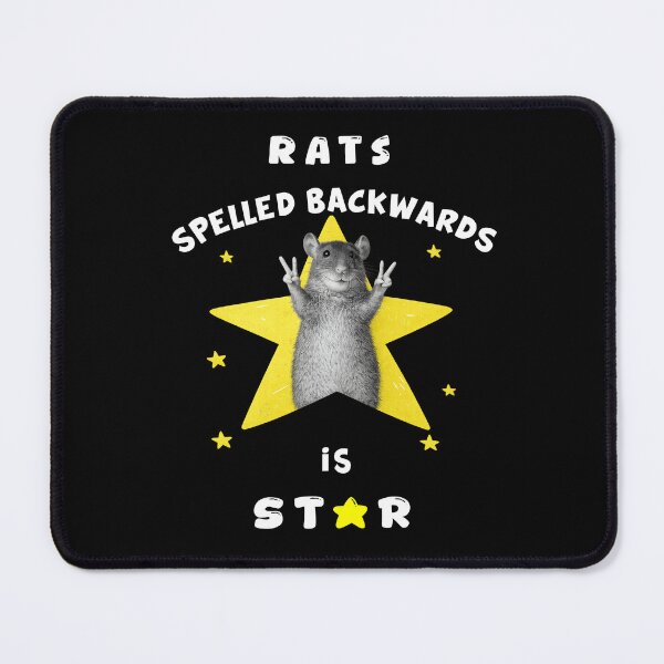 Item preview, Rats Spelled Backwards Is Star - Unisex Rat T-Shirt  designed and sold by BlobyDesigne.