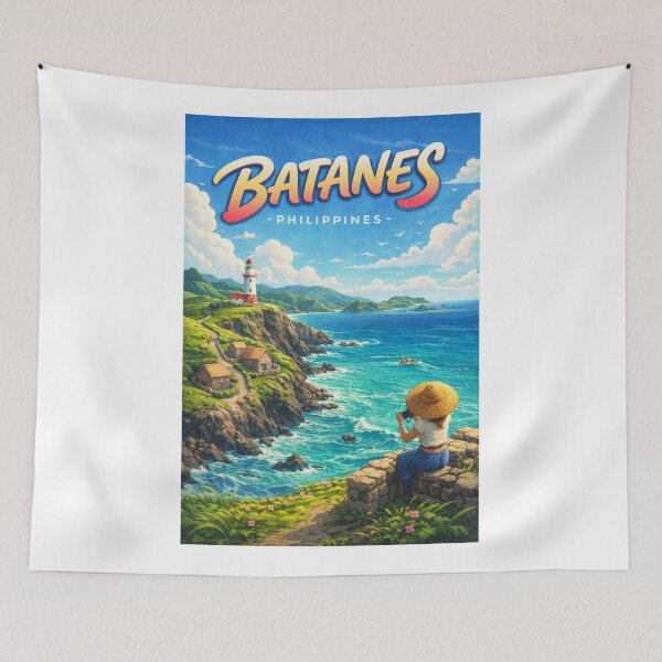 Item preview, Batanes Coastal Heritage – Basco Lighthouse, Marlboro Hills & Stone Houses designed and sold by Aryabek.