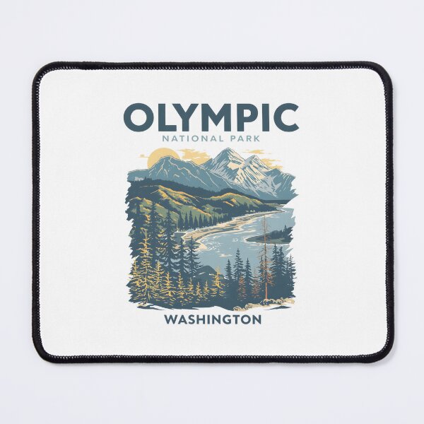 Item preview, Olympic National Park - Washington designed and sold by GoodOldVintage.