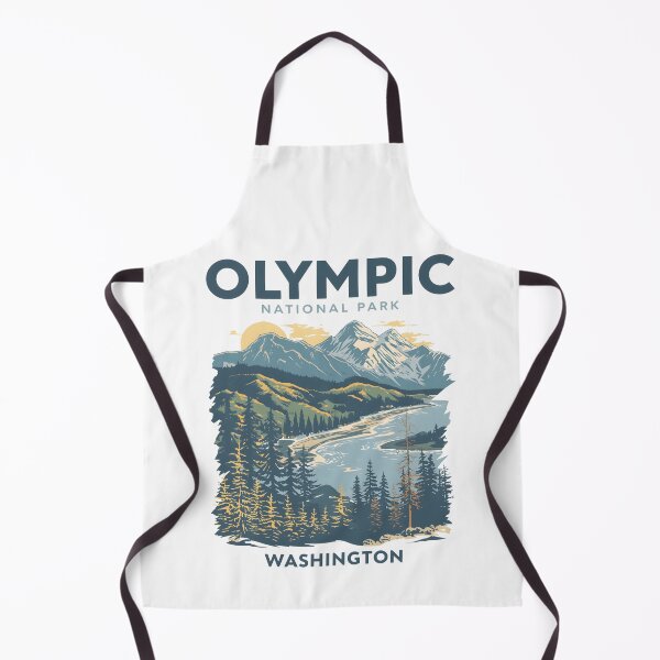Item preview, Olympic National Park - Washington designed and sold by GoodOldVintage.