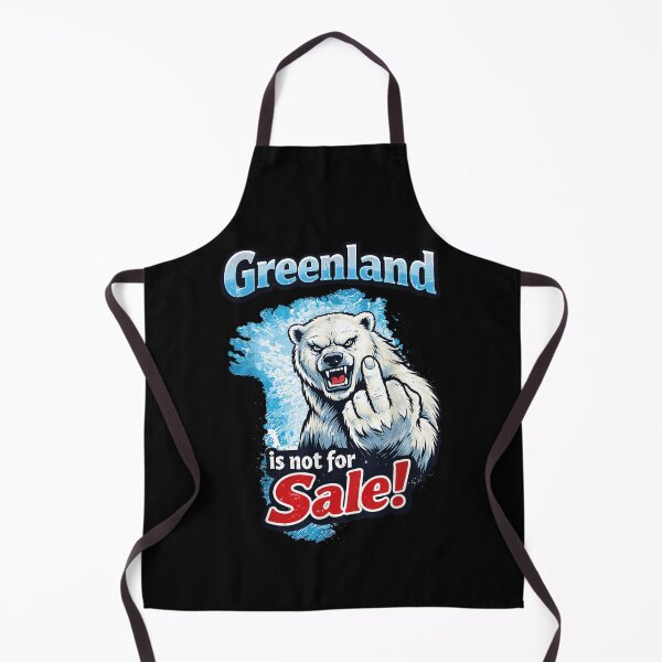 Item preview, I Stand with Greenland Flag Bear Greenlanders Supports Not for Sale designed and sold by ohmylore-arts.