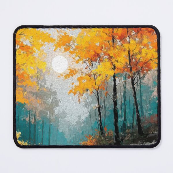 Item preview, SUNLIT STILLNESS IN AUTUMN WOODS designed and sold by ArtbyRolleen.
