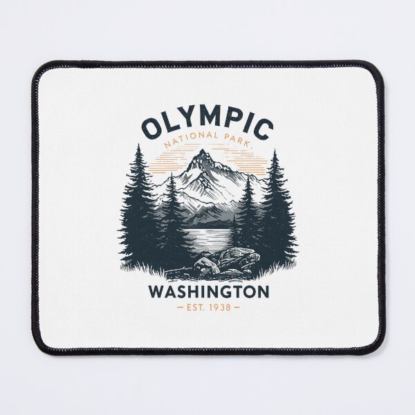 Item preview, Olympic National Park - Washington designed and sold by GoodOldVintage.