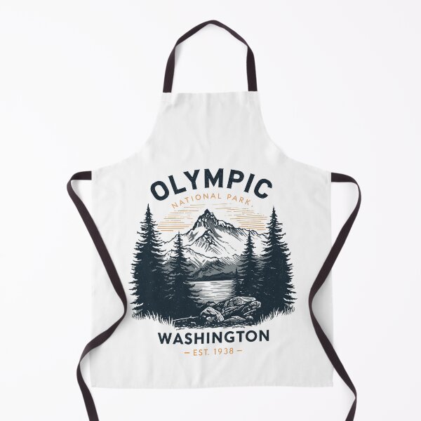 Item preview, Olympic National Park - Washington designed and sold by GoodOldVintage.