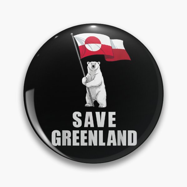 Item preview, save greenland, Nu det Nuuk! Now's Enough! Greenland Flag Funny Saying designed and sold by ohmylore-arts.