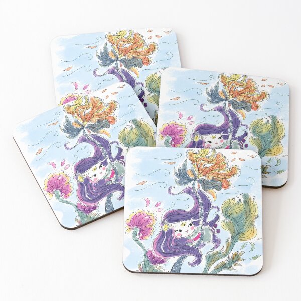Item preview, Dharma in the Wind – Intuitive Floral Spirit designed and sold by Lienobusaart.