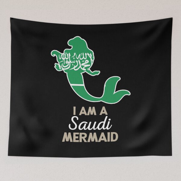 Item preview, Saudi Arabia Saudi Mermaid designed and sold by countryflags.
