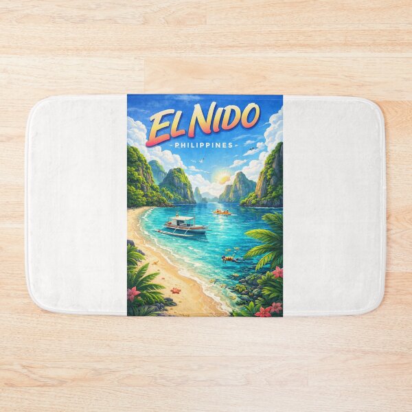 Item preview, El Nido Sunset Serenity – Miniloc Island, Matinloc Shrine & Coral Reefs designed and sold by Places On Earth.