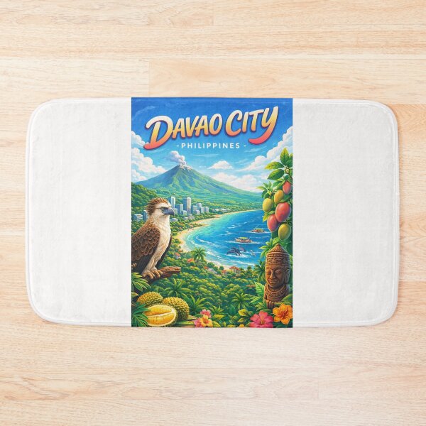 Item preview, Davao City Nature Fusion – Mt. Apo, Samal Island & Philippine Eagle Sanctuary designed and sold by Places On Earth.