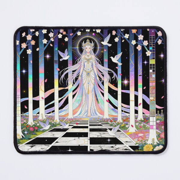 Item preview, The Flower Goddess AI Art 06 designed and sold by WinnieLiu-GenerativeArt.