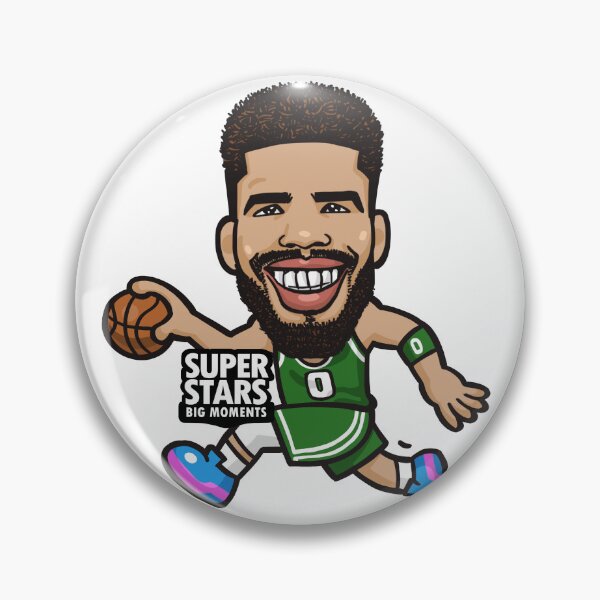 Item preview,  Super Stars   J  Tatum Cute Cartoon Basketball Art designed and sold by PJDRAW.