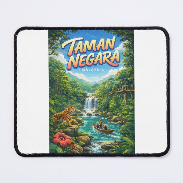 Item preview, Taman Negara River Trails – Gunung Tahan, Canopy Walkway & Lata Berkoh designed and sold by Places On Earth.