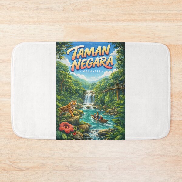 Item preview, Taman Negara River Trails – Gunung Tahan, Canopy Walkway & Lata Berkoh designed and sold by Places On Earth.