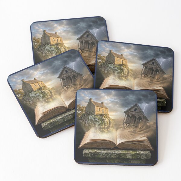 Item preview, Houses Built on Sand and Stone designed and sold by Tridentulus.