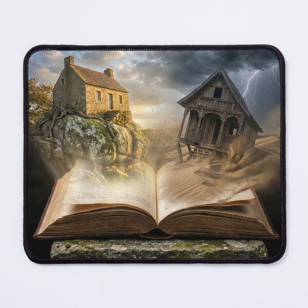 Item preview, Houses Built on Sand and Stone designed and sold by Tridentulus.