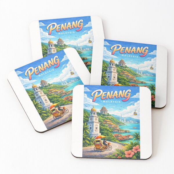 Item preview, Penang Heritage Vista – George Town, Kek Lok Si Temple & Cheong Fatt Tze designed and sold by Places On Earth.