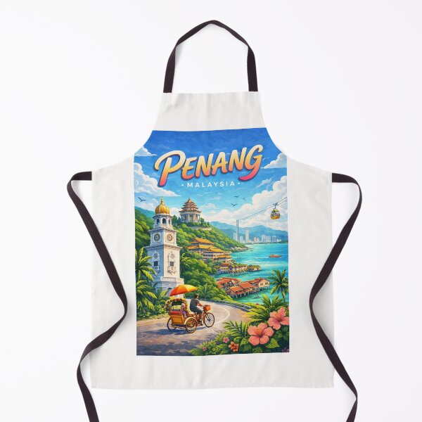 Item preview, Penang Heritage Vista – George Town, Kek Lok Si Temple & Cheong Fatt Tze designed and sold by Places On Earth.