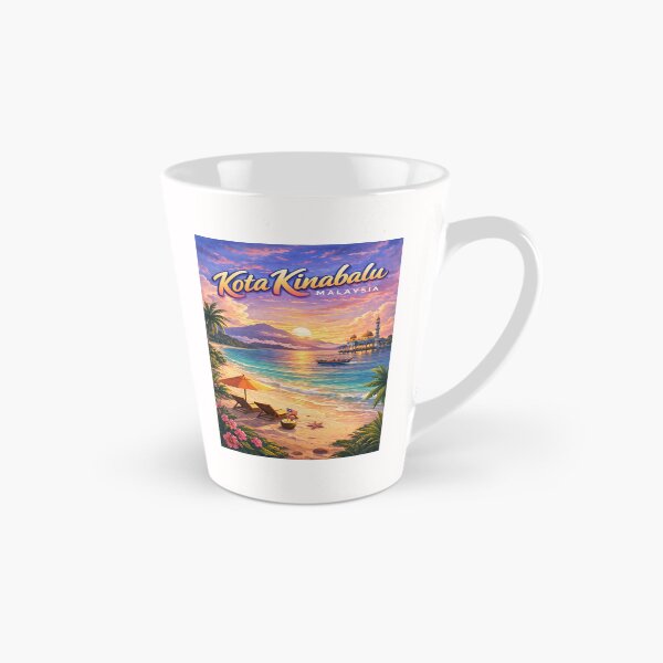 Item preview, Kota Kinabalu Sunset Coast – Tanjung Aru, City Mosque & Mount Kinabalu View designed and sold by Places On Earth.