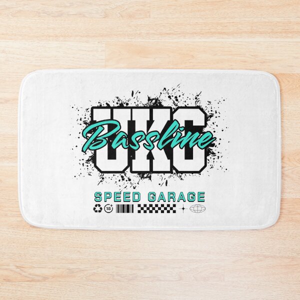 Item preview, UKG - Bassline Spray Paint (black)  designed and sold by Discothreadz.