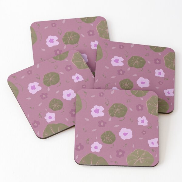 Item preview, Pink Tropaeolum majus designed and sold by Nicofiish.