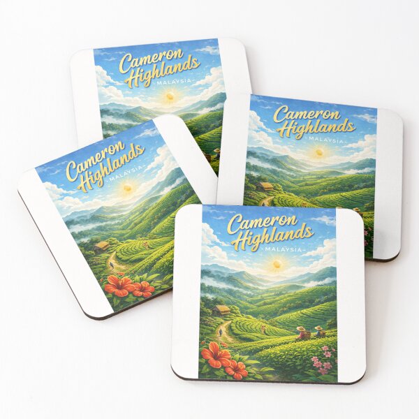 Item preview, Cameron Highlands Sunrise Terraces – Tea Plantations, Brinchang & Mossy Forest designed and sold by Places On Earth.