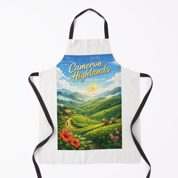Item preview, Cameron Highlands Sunrise Terraces – Tea Plantations, Brinchang & Mossy Forest designed and sold by Places On Earth.