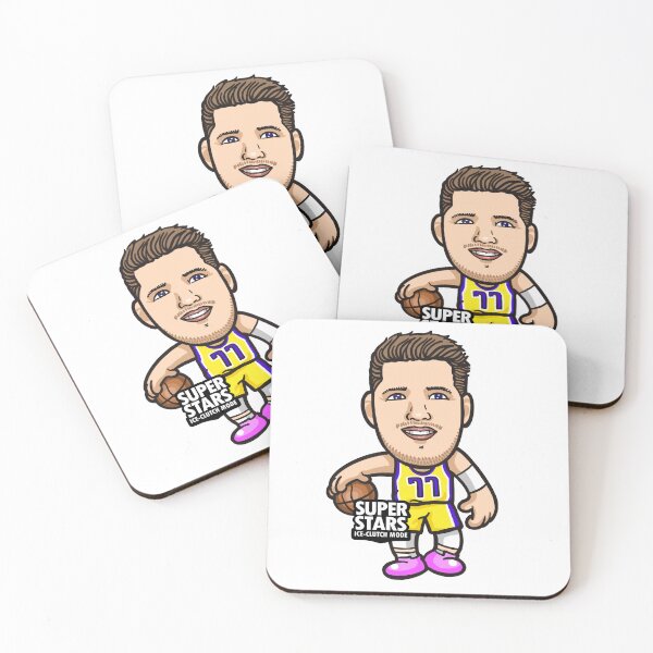 Item preview, Super Stars LA  Luka  Cute Cartoon Basketball Illustration designed and sold by PJDRAW.
