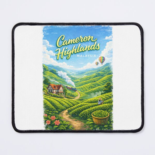 Item preview, Cameron Highlands Rolling Trails – Boh Tea, Tringkap & Hot Air Views designed and sold by Places On Earth.
