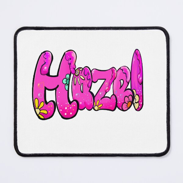 Item preview, Hazel in pink Popular Girls and womens Personalized Custom name gifts Hazel designed and sold by Artonmytee.