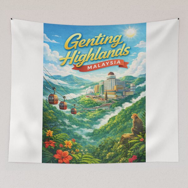 Item preview, Genting Highlands Skyline Thrills – Resorts World, Awana Skyway & Mountain Mist designed and sold by Places On Earth.