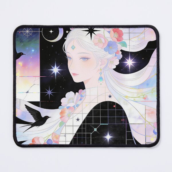 Item preview, The Flower Goddess AI Art 07 designed and sold by WinnieLiu-GenerativeArt.