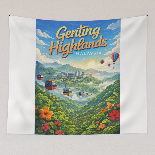 Item preview, Genting Highlands Panorama – Awana Skyway, Resorts World & Mountain Views designed and sold by Places On Earth.