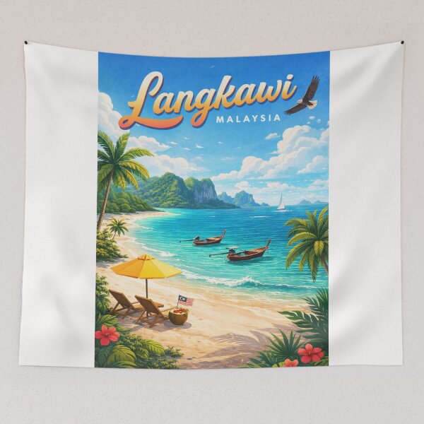 Item preview, Langkawi Serenity Bay – Pantai Cenang, Eagle Square & Island Coastline designed and sold by Places On Earth.