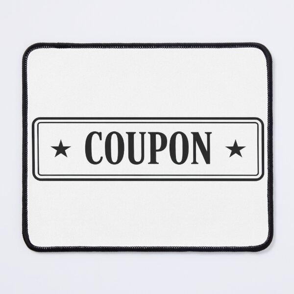 Item preview, Discount coupon label with star accents designed and sold by Creative88Art.