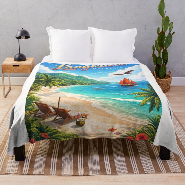 Item preview, Langkawi Beach Escape – Tanjung Rhu, Telaga Harbour & Andaman Sea View designed and sold by Places On Earth.