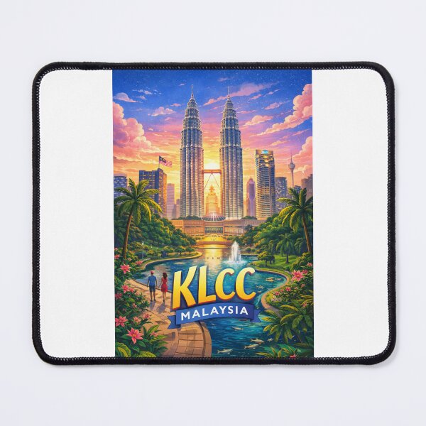 Item preview, KLCC Park Sunset – Petronas Towers, Aquaria & KL Skyline Reflections designed and sold by Places On Earth.