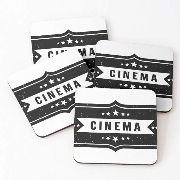Item preview, Vintage cinema ticket stub with stars and film strip design designed and sold by Creative88Art.