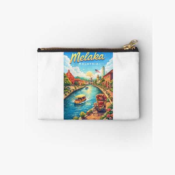 Item preview, Melaka Riverside Heritage – Dutch Square, Jonker Walk & Trishaw Charm designed and sold by Places On Earth.