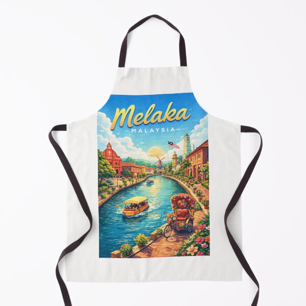 Item preview, Melaka Riverside Heritage – Dutch Square, Jonker Walk & Trishaw Charm designed and sold by Places On Earth.