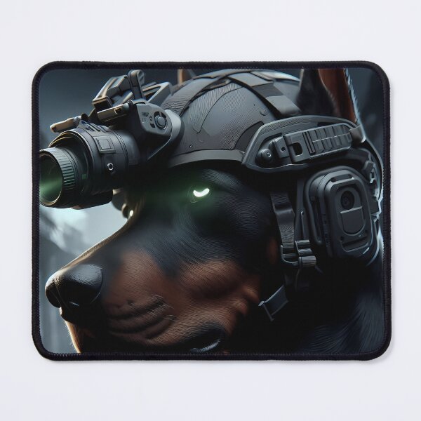 Item preview, Unit 01: Tactical Doberman - NIGHT STALKER designed and sold by CyberPawArt.